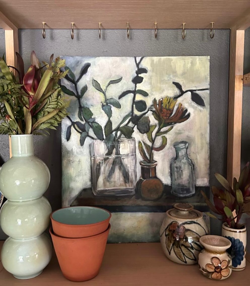 A loved still life in its new home